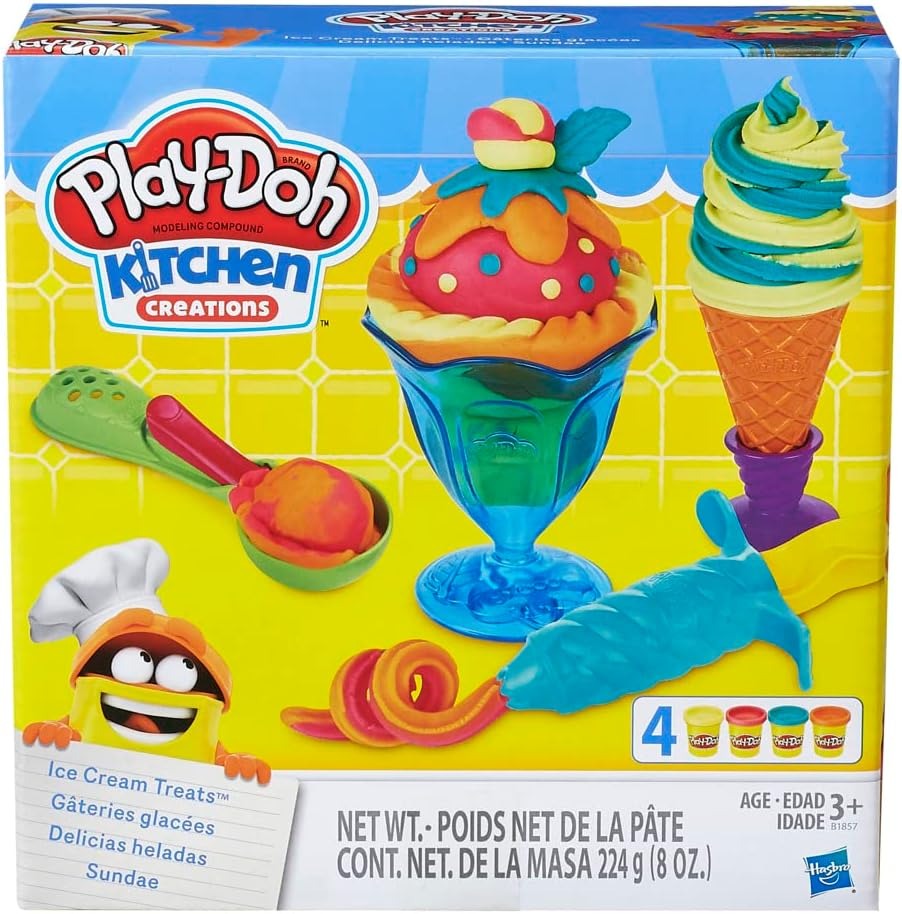 Hasbro Play-Doh Kitchen Creations Ice Cream Treats Set