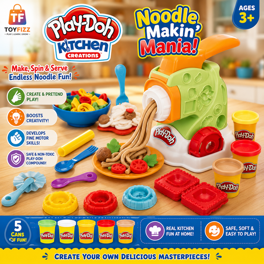 Hasbro Play-Doh Kitchen Creations Noodle Makin' Mania Set