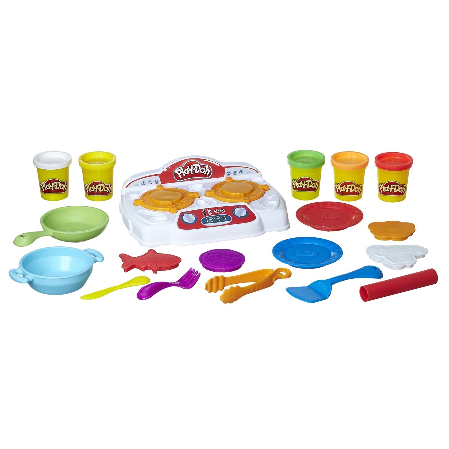 Hasbro Play-Doh Kitchen Creations Stovetop Cooking Set