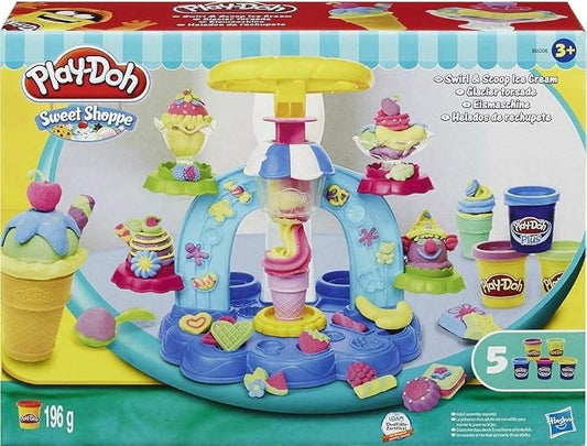 Hasbro Play-Doh Kitchen Creations Swirl 'n Scoop Ice Cream Set