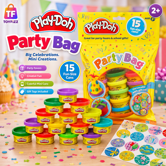 Hasbro Play-Doh Party Bag 15 Piece Modeling Compound Set