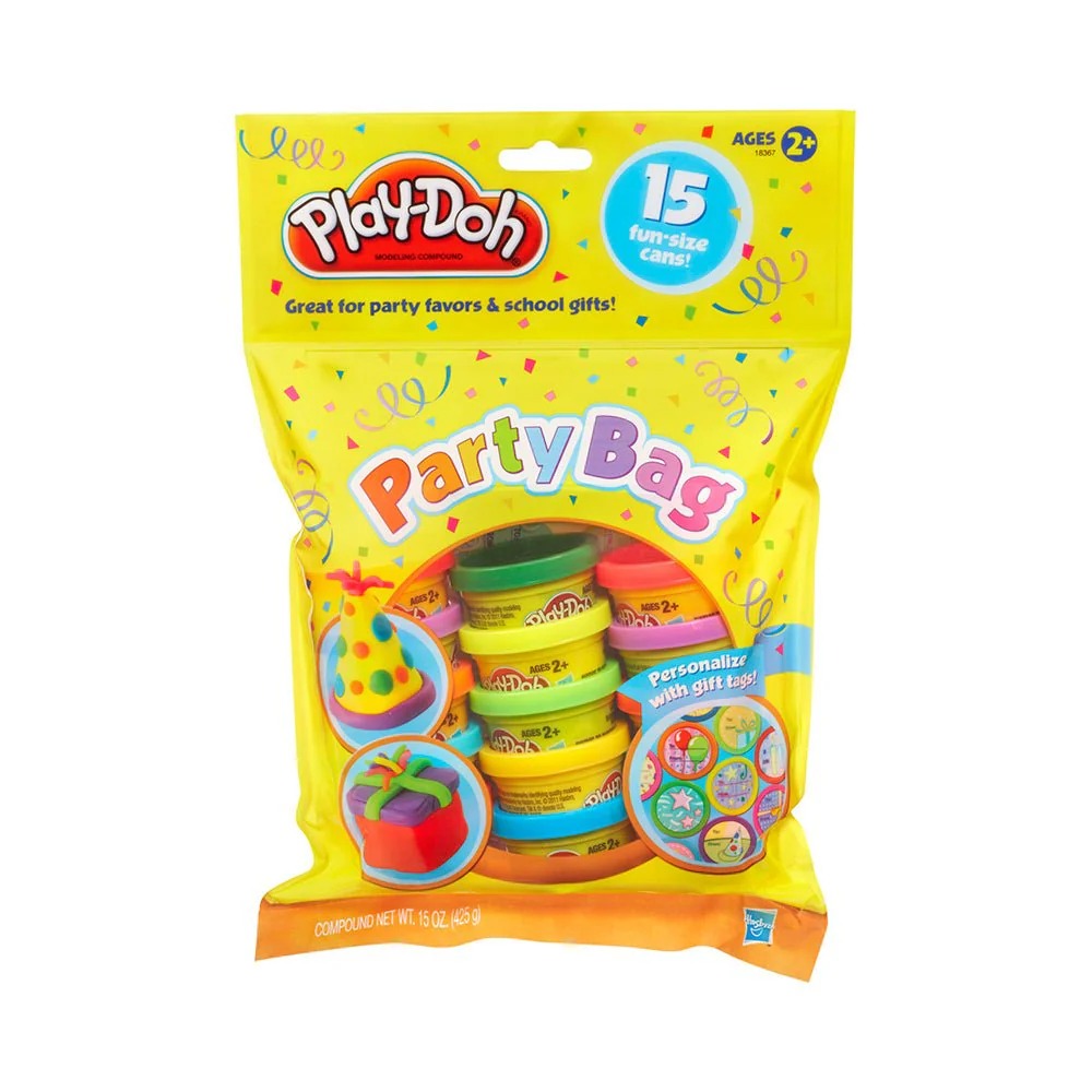 Hasbro Play-Doh Party Bag 15 Piece Modeling Compound Set