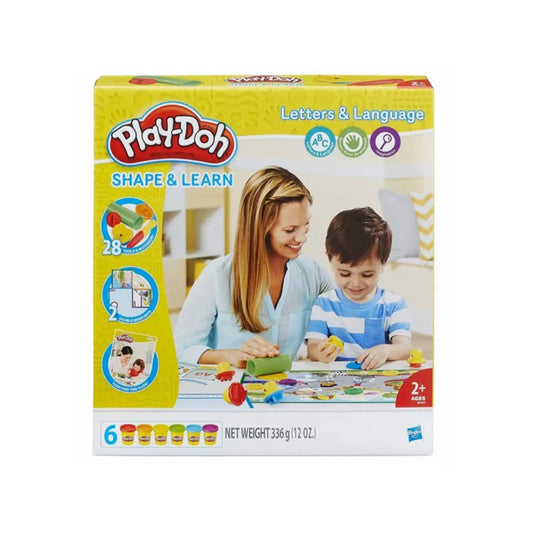 Hasbro Play-Doh Shape & Learn Letters and Language Set