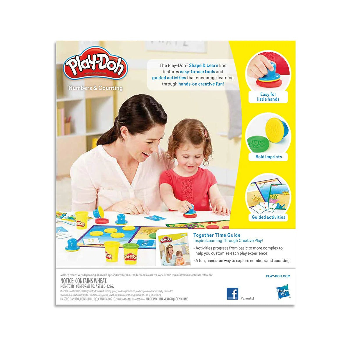 Hasbro Play-Doh Shape & Learn Numbers and Counting Set