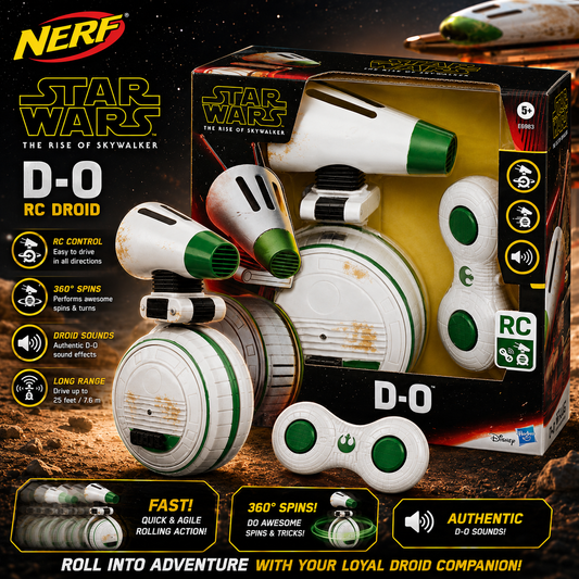 Hasbro Star Wars D-O Remote Control Rolling Electronic Droid