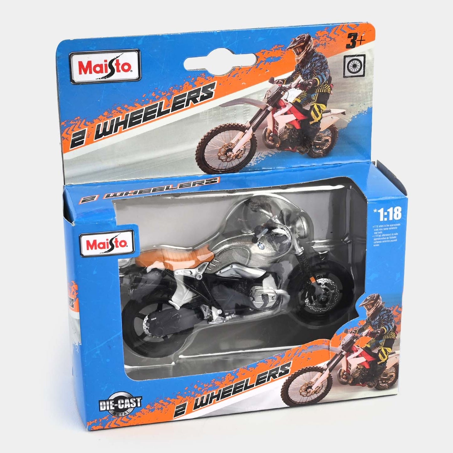 Maisto 1:18 Assorted Two-Wheeler Motorcycle Models