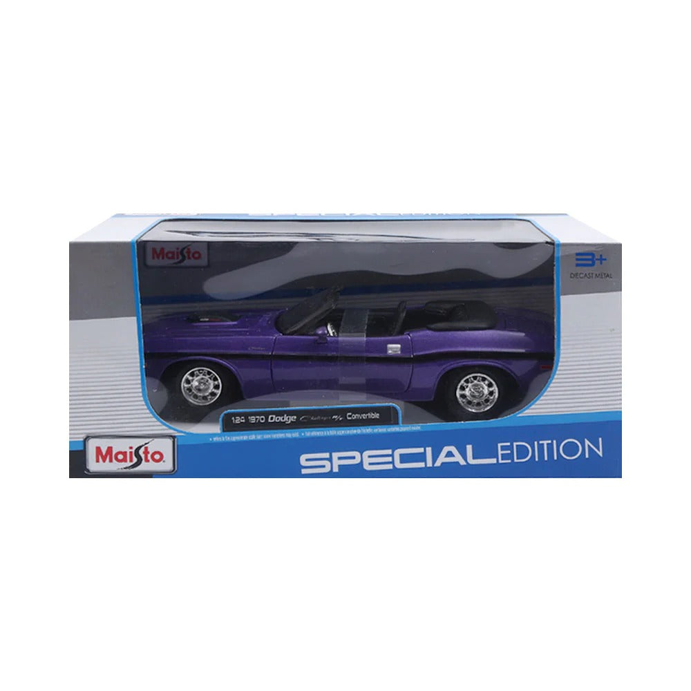 Maisto 1:24 1970 Dodge Challenger Convertible Die-Cast Model