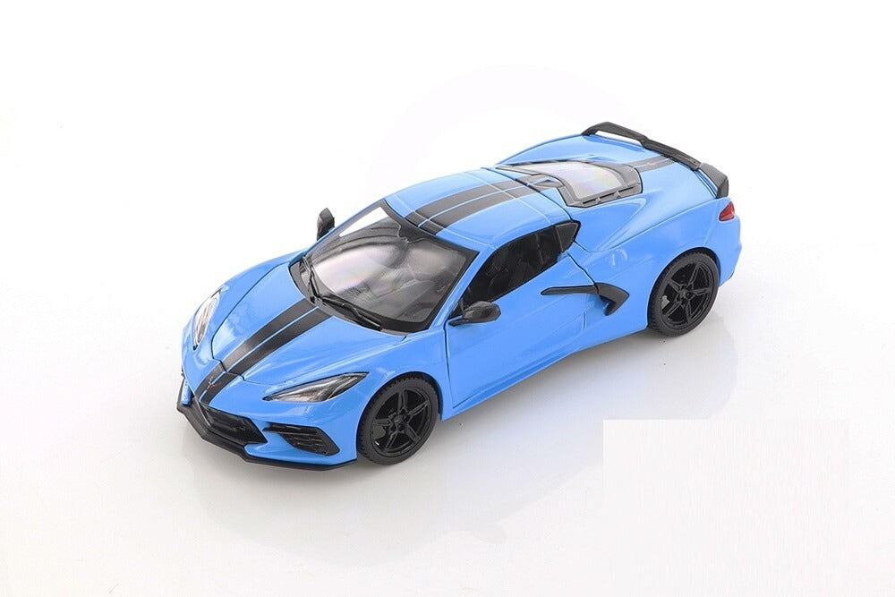 Maisto 1:24 Chevrolet Corvette Stingray Coupe Die-Cast Model Blue