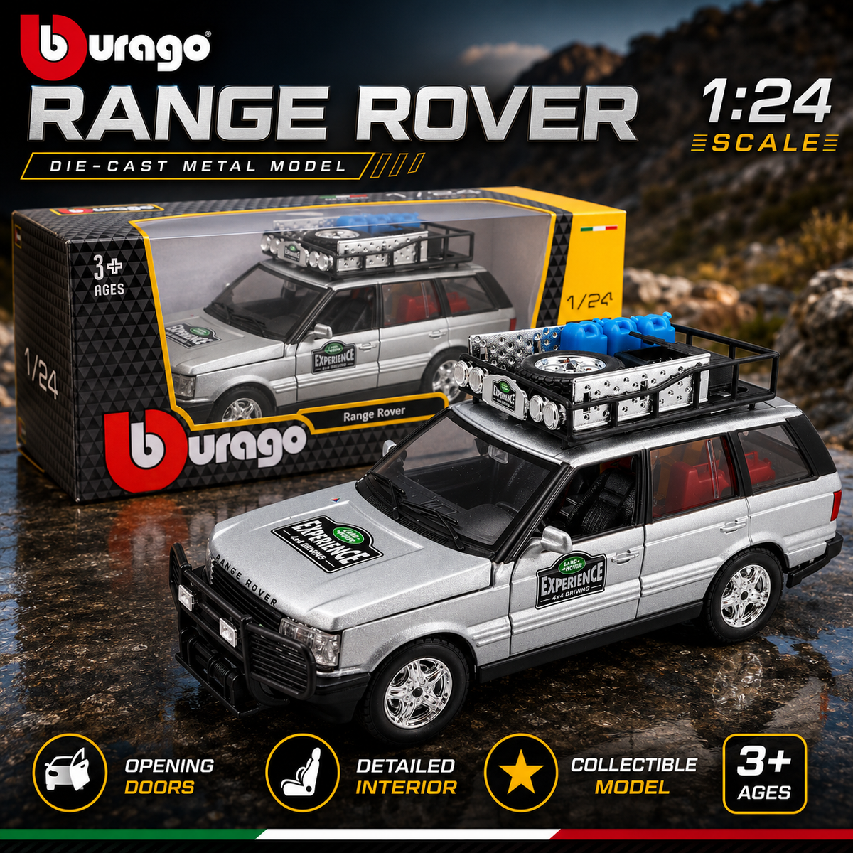 Maisto 1:24 Range Rover Experience Die-Cast Model