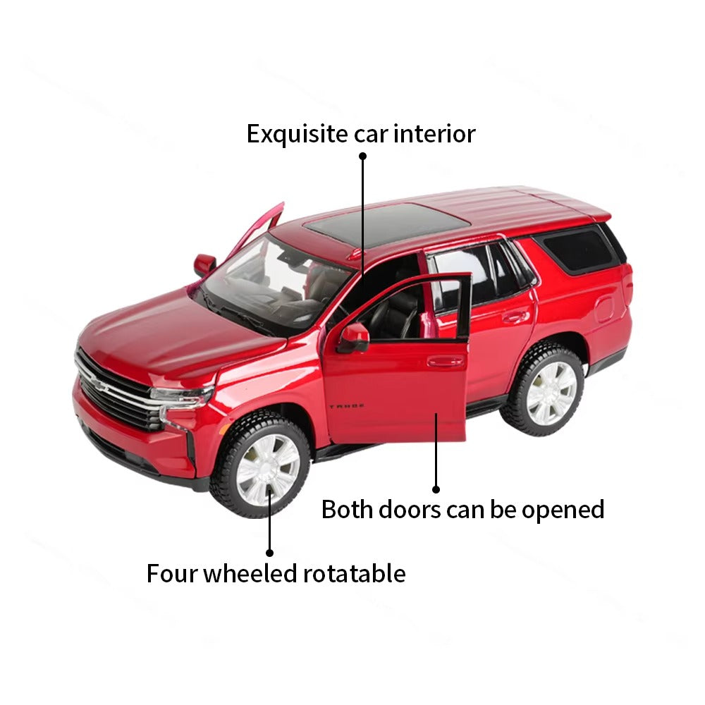 Maisto 1:26 2022 Chevrolet Tahoe Die-Cast Model Red