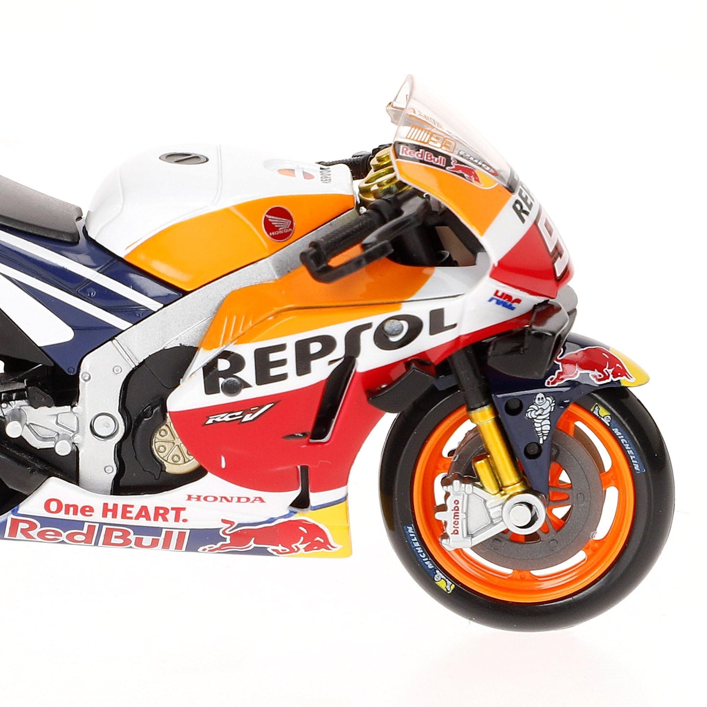Maisto 2021 Honda RCV Racing Motorcycle Model