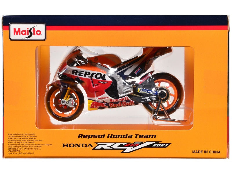 Maisto 2021 Honda RCV Racing Motorcycle Model