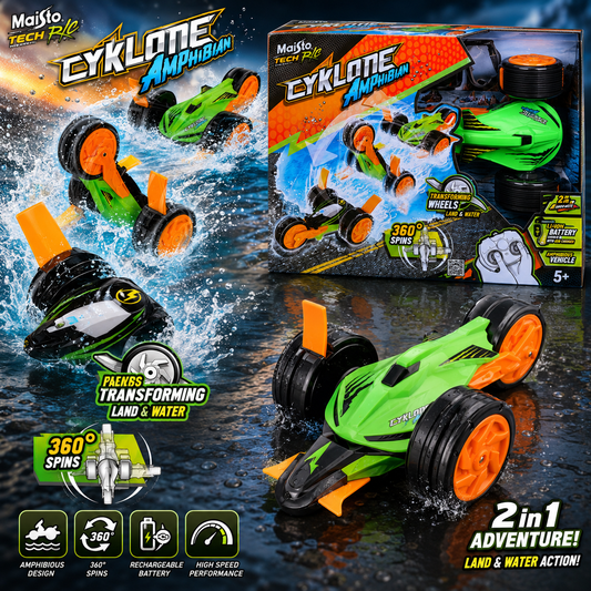 Maisto Cyklone Amphibian RC Vehicle