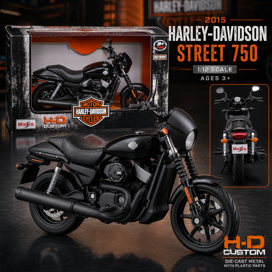 Maisto Harley-Davidson Street 750 Motorcycle Model