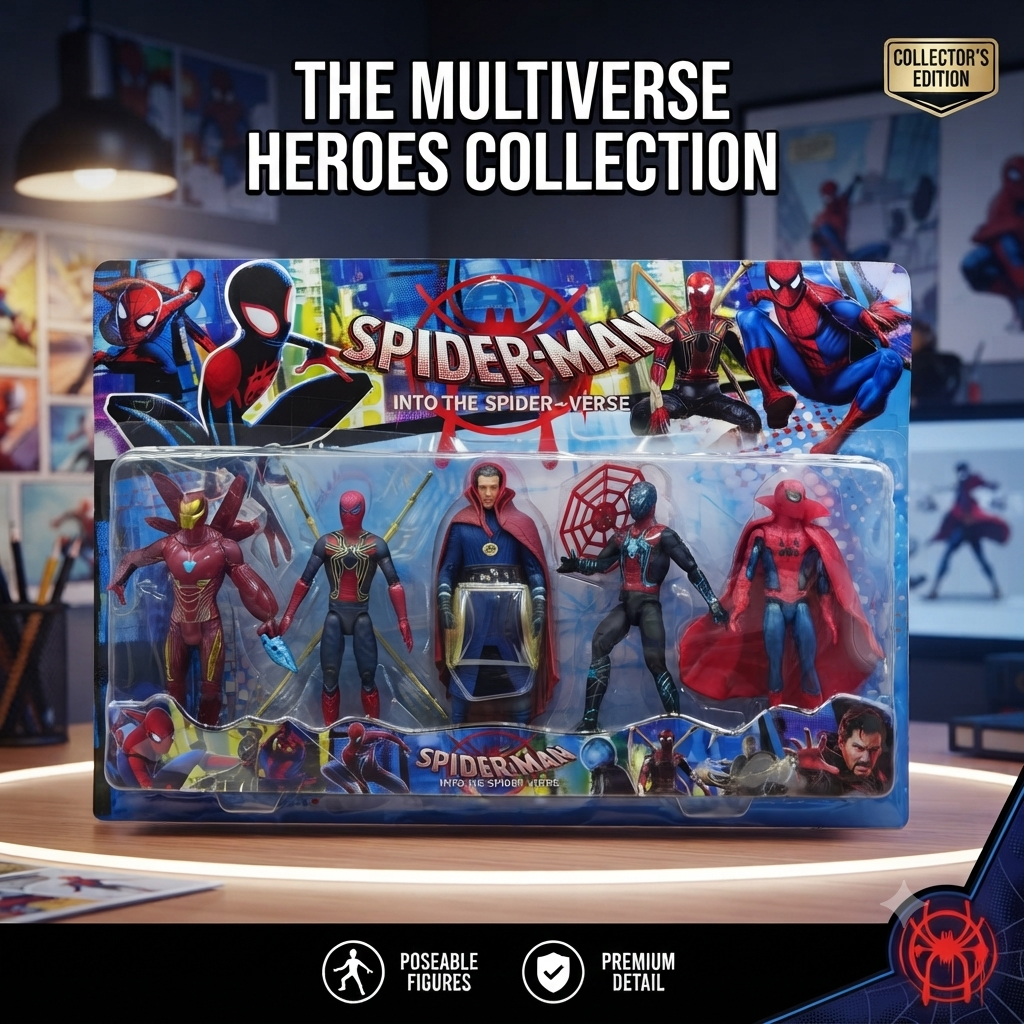 Marvel Avengers 5 Piece Figure Set