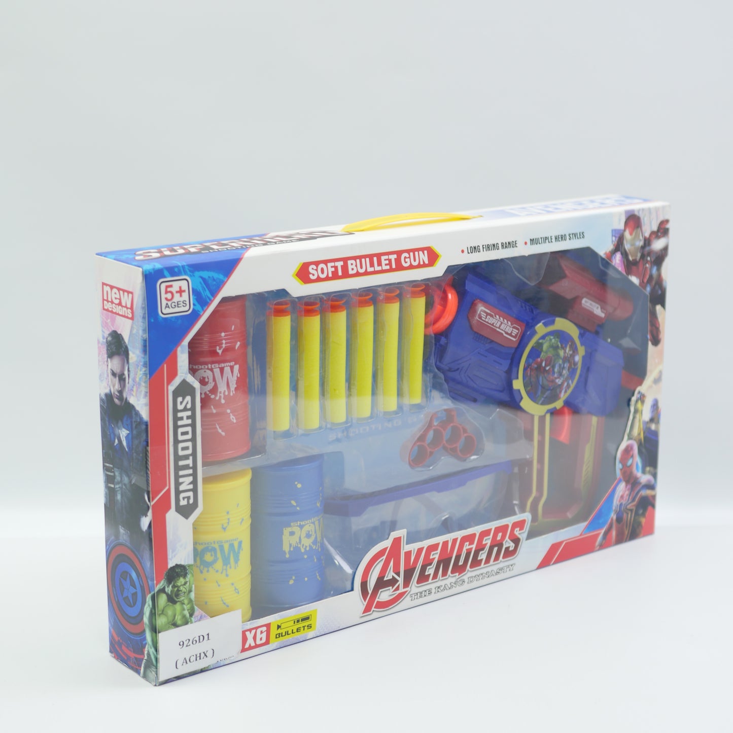 Marvel Avengers Soft Dart Blaster Set - Age 5+