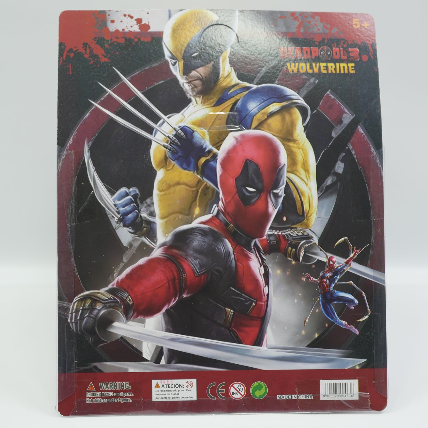 Marvel Deadpool vs Wolverine Action Figure Set - Age 6+