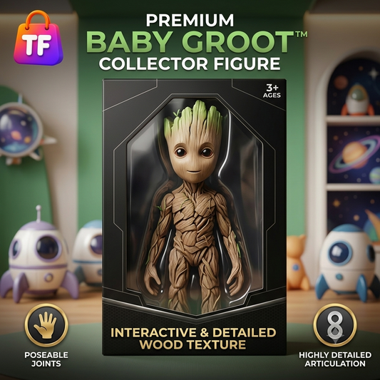 Marvel Groot Action Figure - 12 Inch - Age 3+