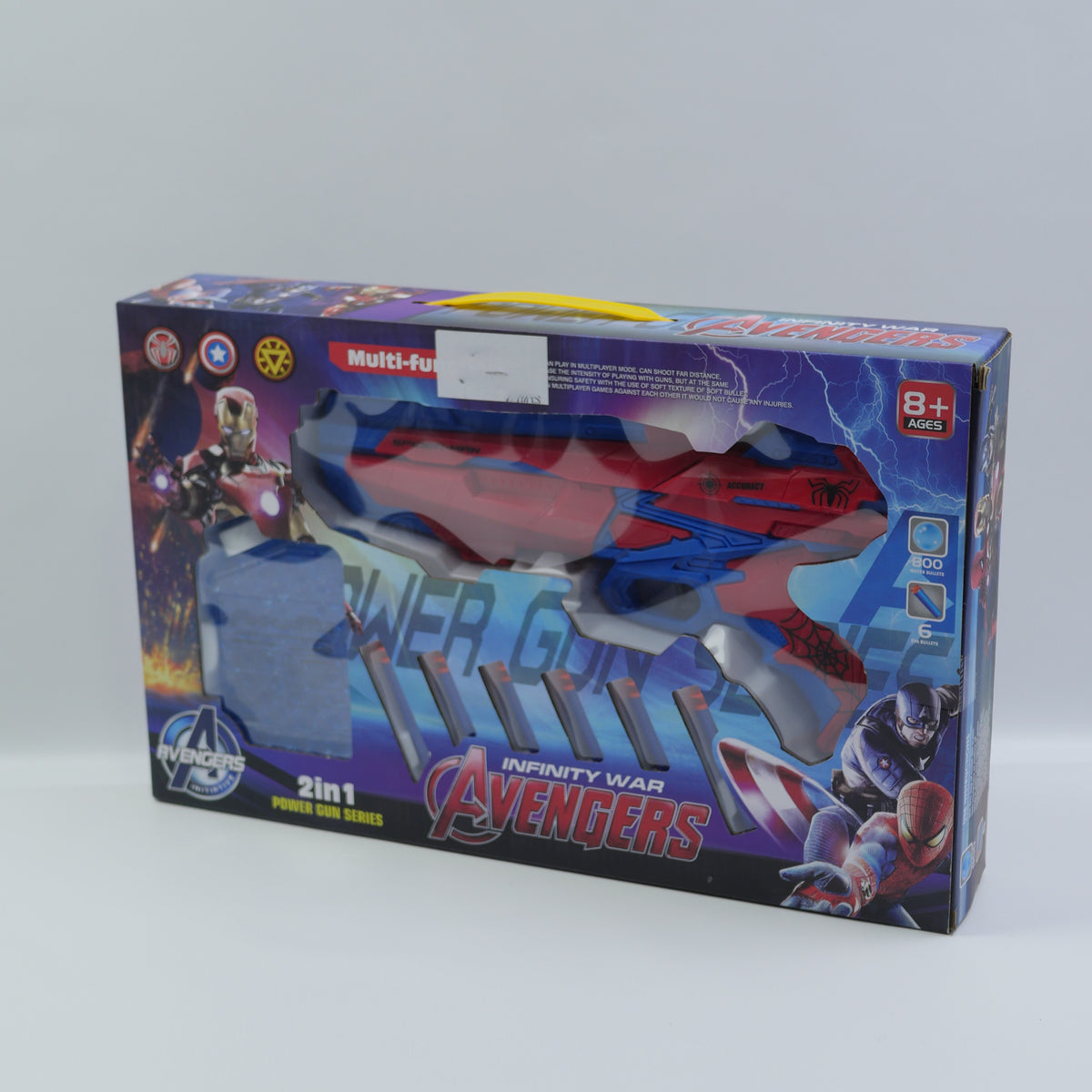 Marvel Spider-Man 2-in-1 Foam Blaster Set - Age 8+