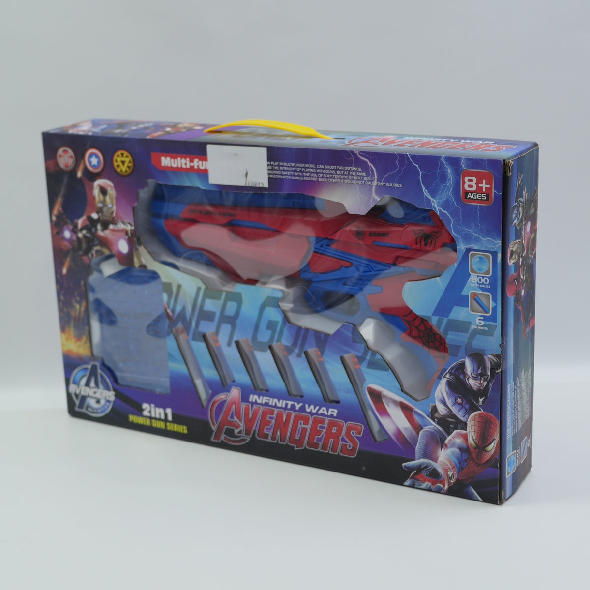 Marvel Spider-Man 2-in-1 Foam Blaster Set - Age 8+