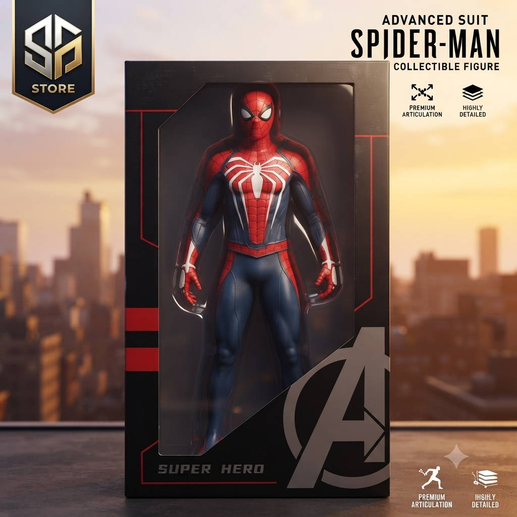 Marvel Spider-Man Action Figure - 46 cm