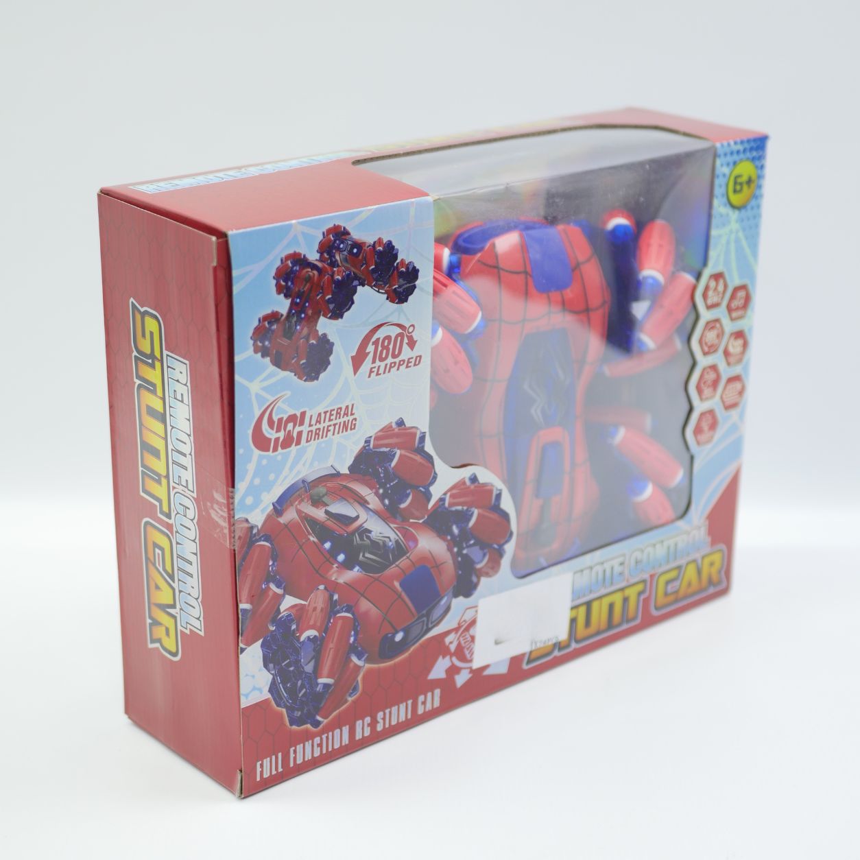 Marvel Spider-Man Remote Control Stunt Car with USB - Age 6+
