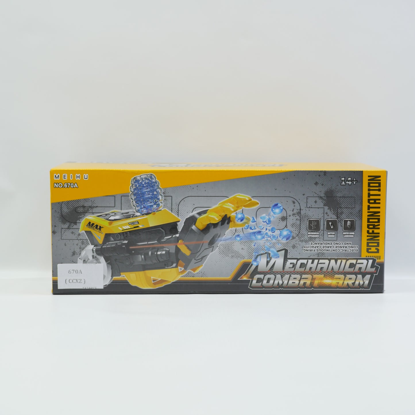 Mechanical Combat Arm Launcher - Yellow