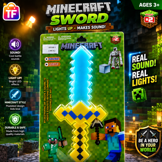 Minecraft Foam Weapon Play Set - Assorted Design