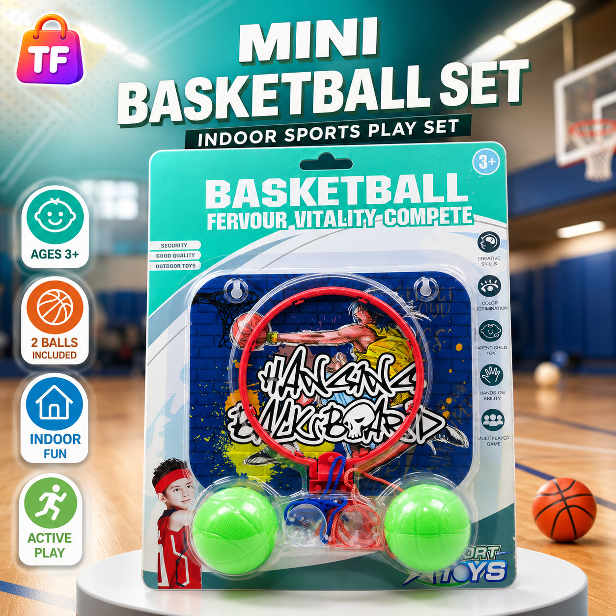 Mini Basketball Board Game