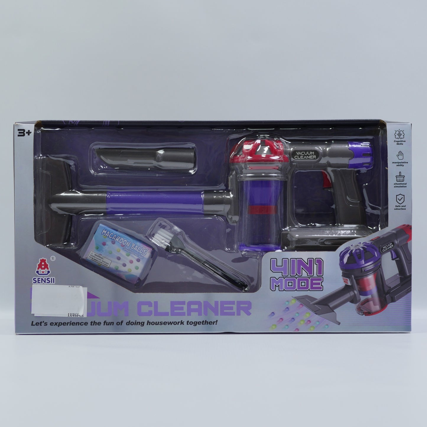 Mini Household Vacuum Cleaner Play Set - Age 3+