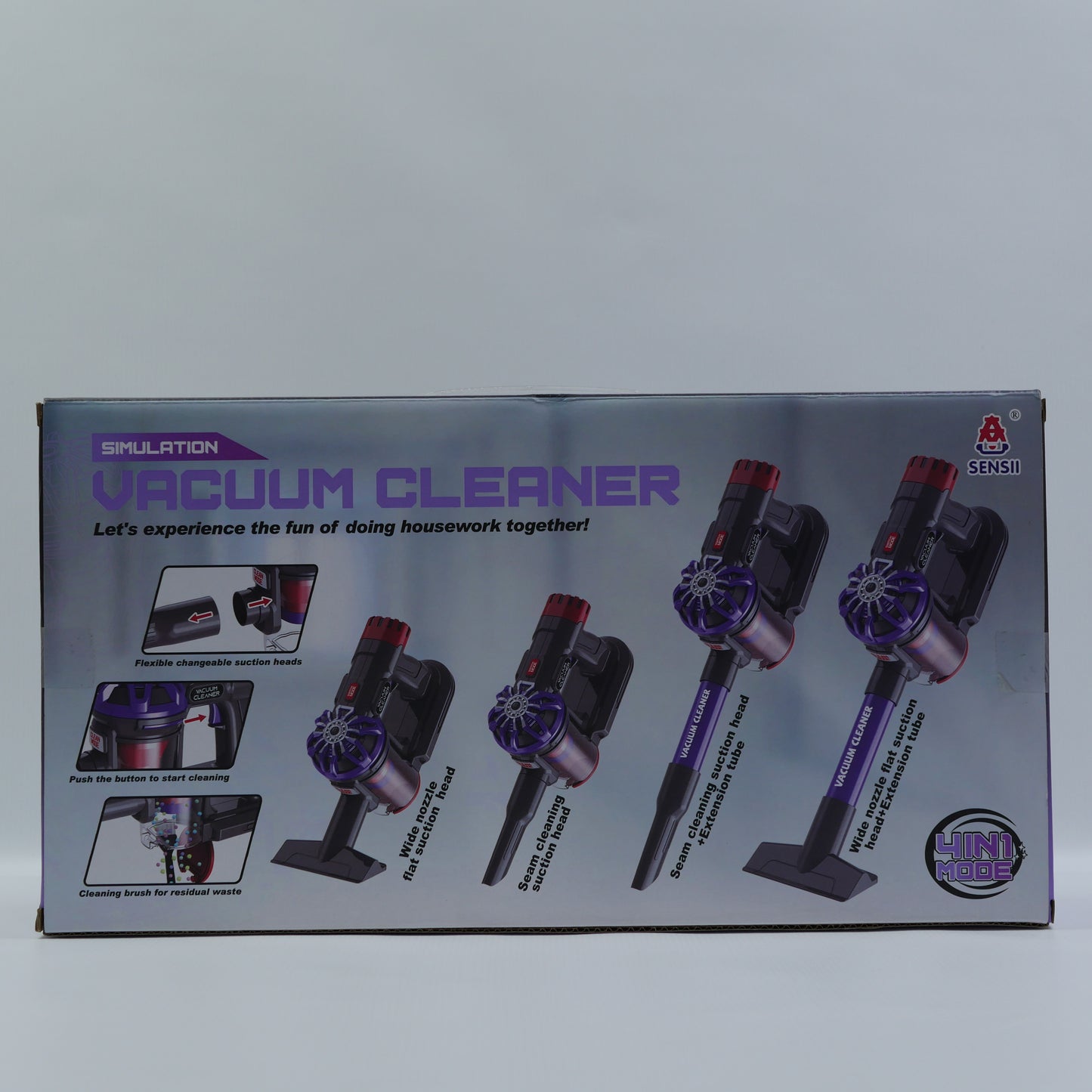 Mini Household Vacuum Cleaner Play Set - Age 3+