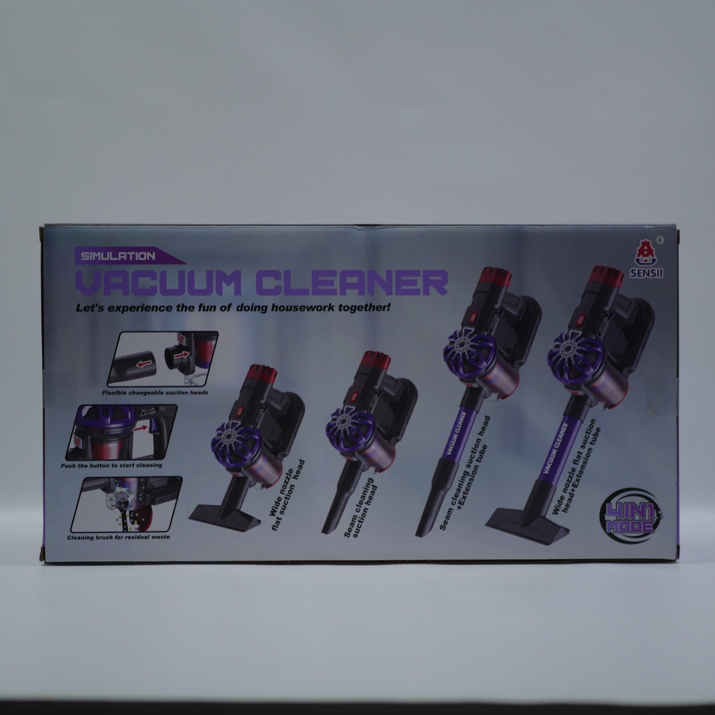 Mini Household Vacuum Cleaner Play Set - Age 3+