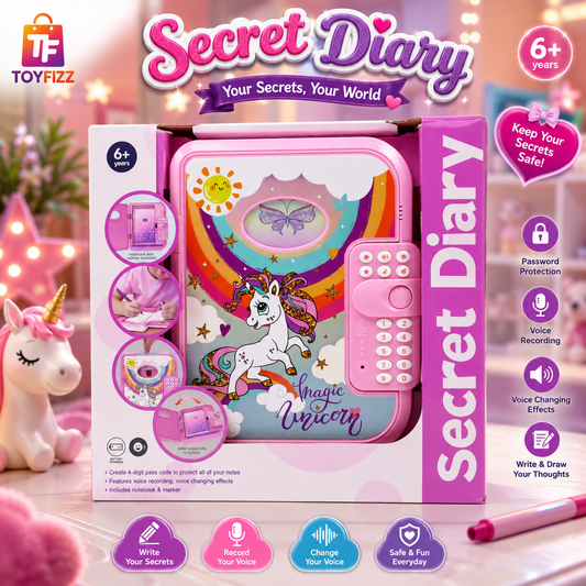 Musical Password Secret Diary - Age 6+