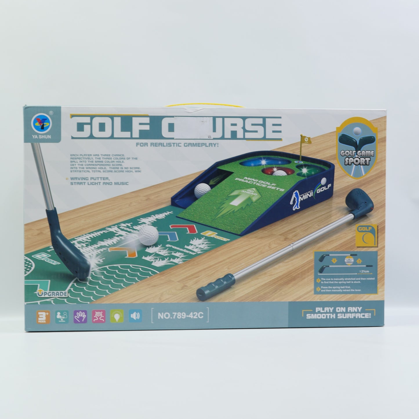 Musical Shooting Golf Play Set