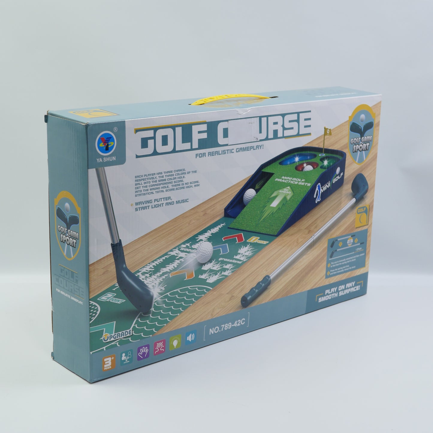 Musical Shooting Golf Play Set