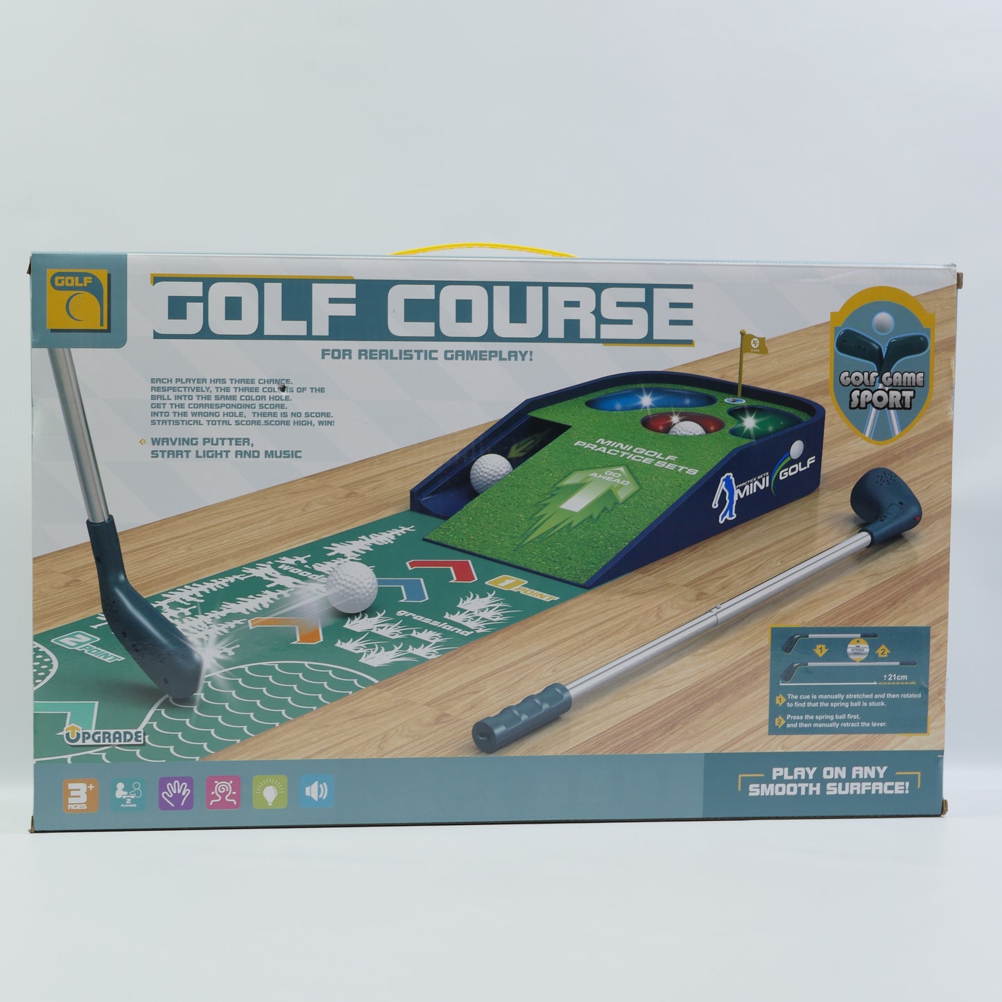 Musical Shooting Golf Play Set