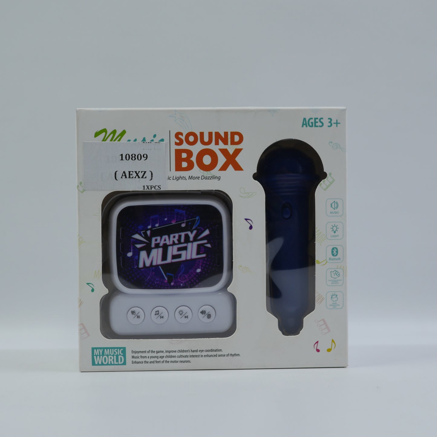 Musical Sound Box with Microphone - Age 3+