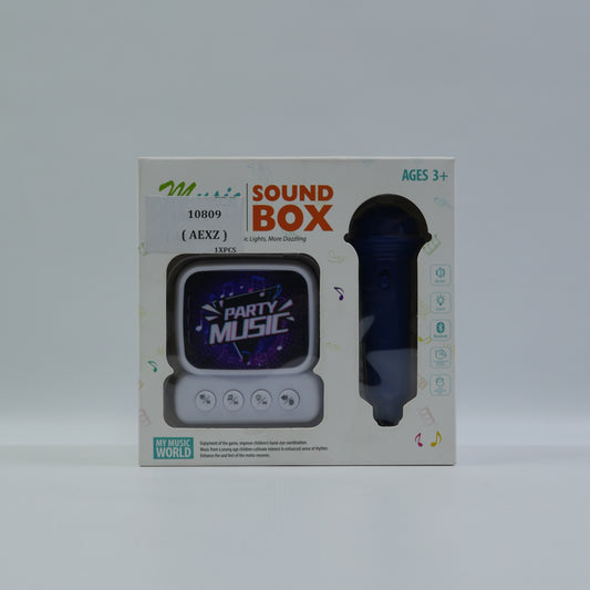 Musical Sound Box with Microphone - Age 3+