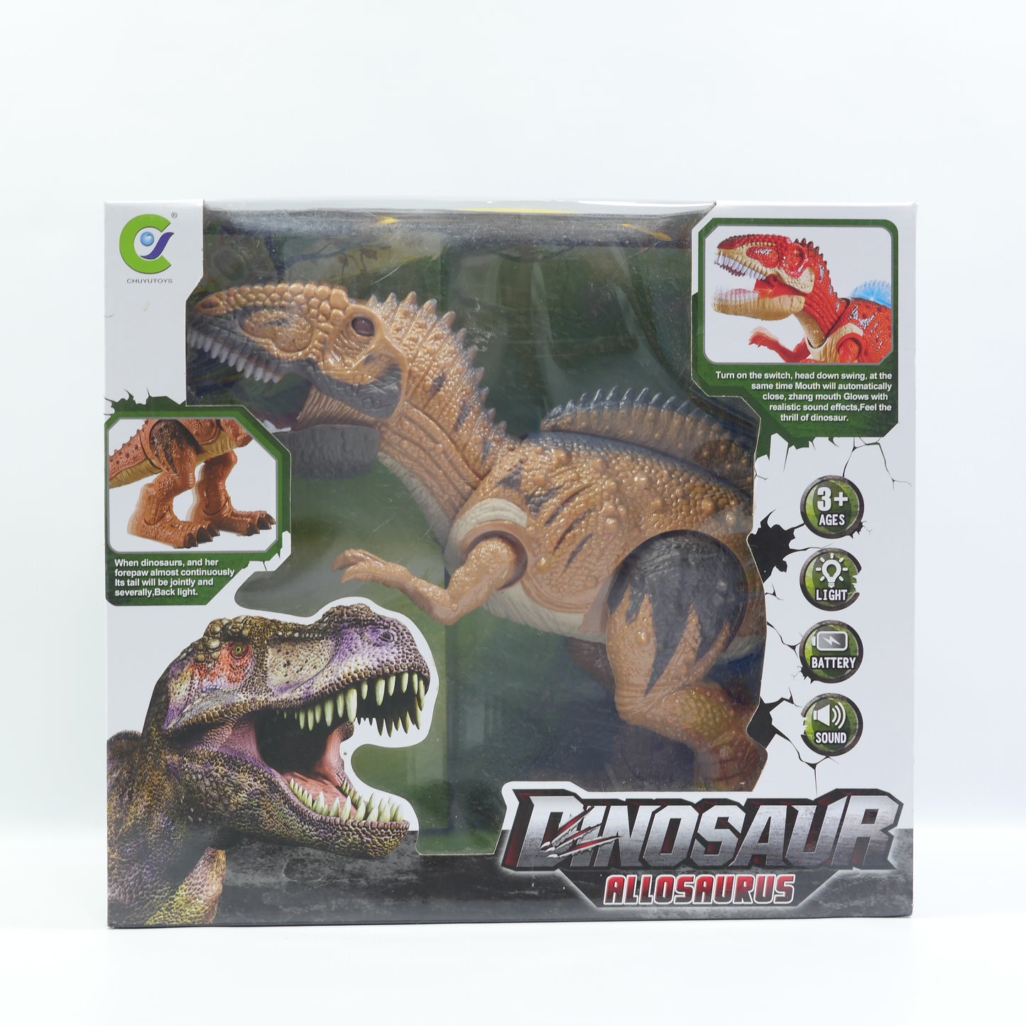 Musical Walking Dinosaur Toy