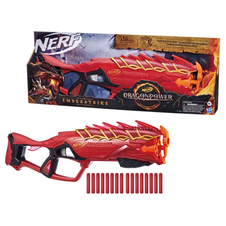 Nerf DragonPower Emberstrike Blaster - Red