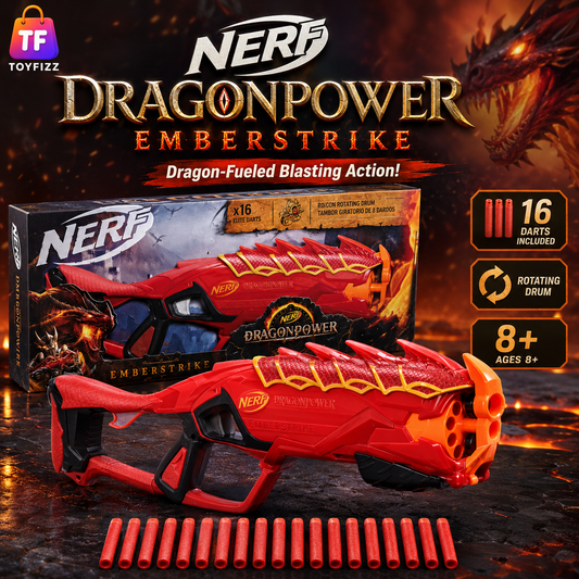Nerf DragonPower Emberstrike Blaster - Red