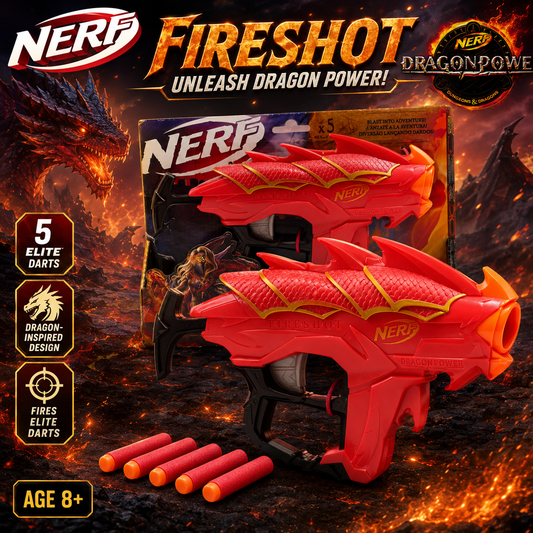 Nerf DragonPower Fireshot Dart Blaster