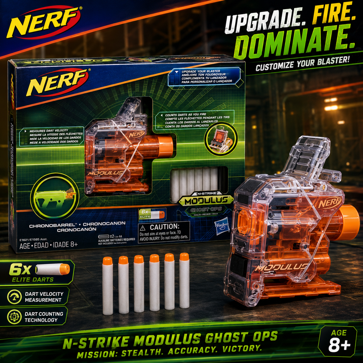 Nerf Modulus ChronoBarrel Upgrade Kit