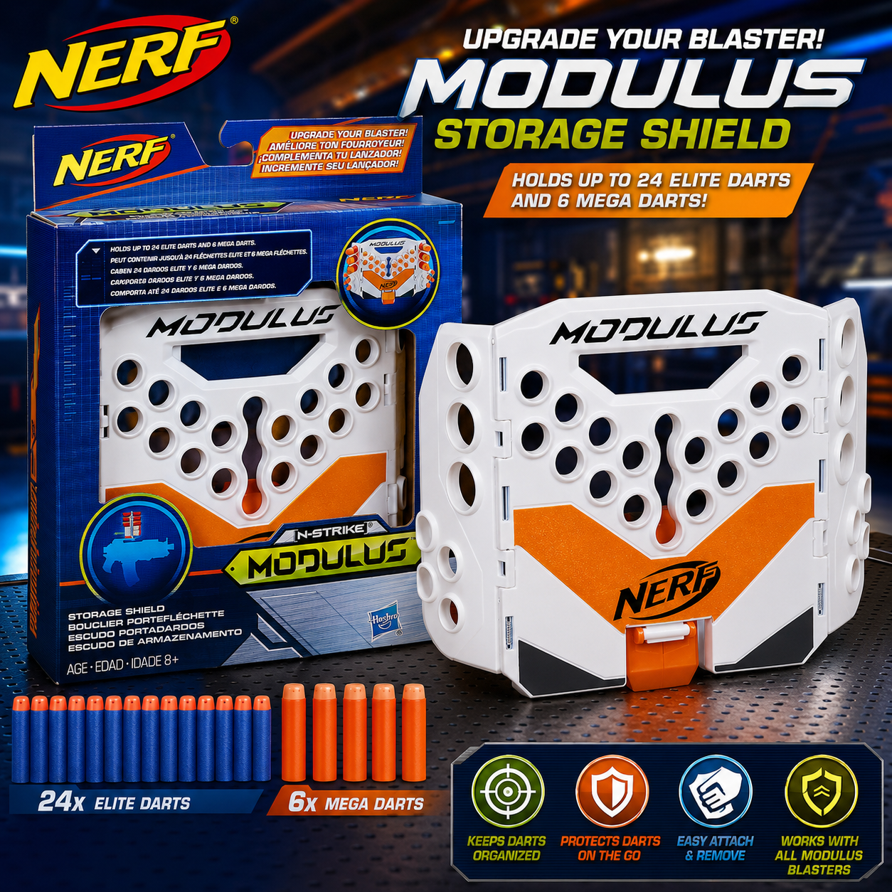 Nerf Modulus Storage Shield Accessory
