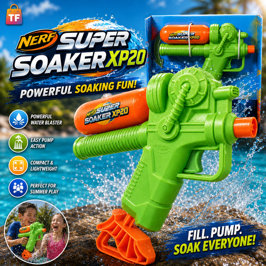 Nerf Super Soaker XP20 Water Blaster - Green