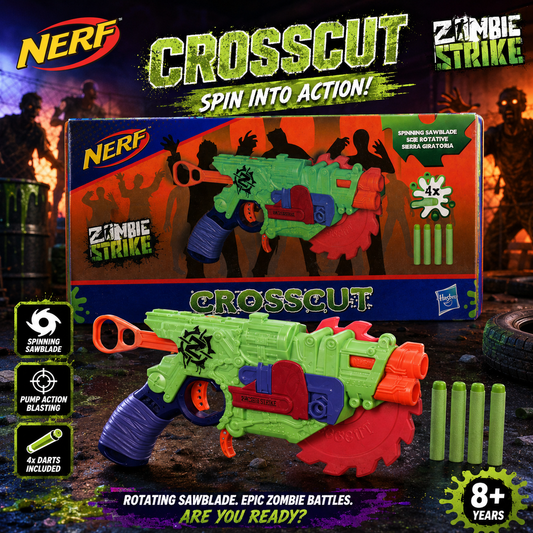 Nerf Zombie Strike Crosscut Blaster