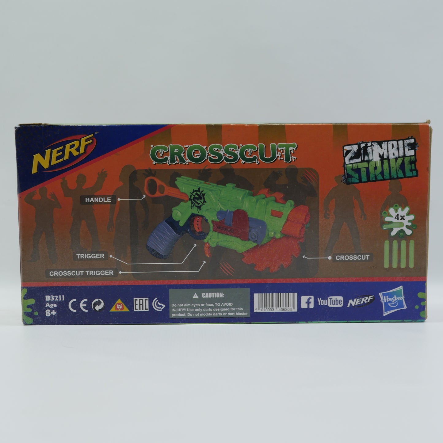 Nerf Zombie Strike Crosscut Blaster