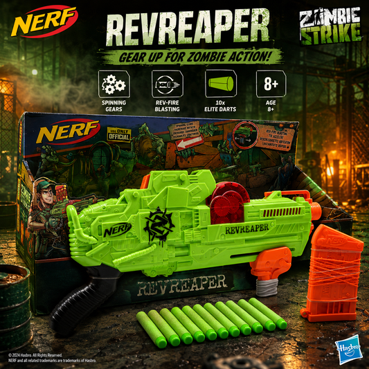 Nerf Zombie Strike RevReaper Blaster