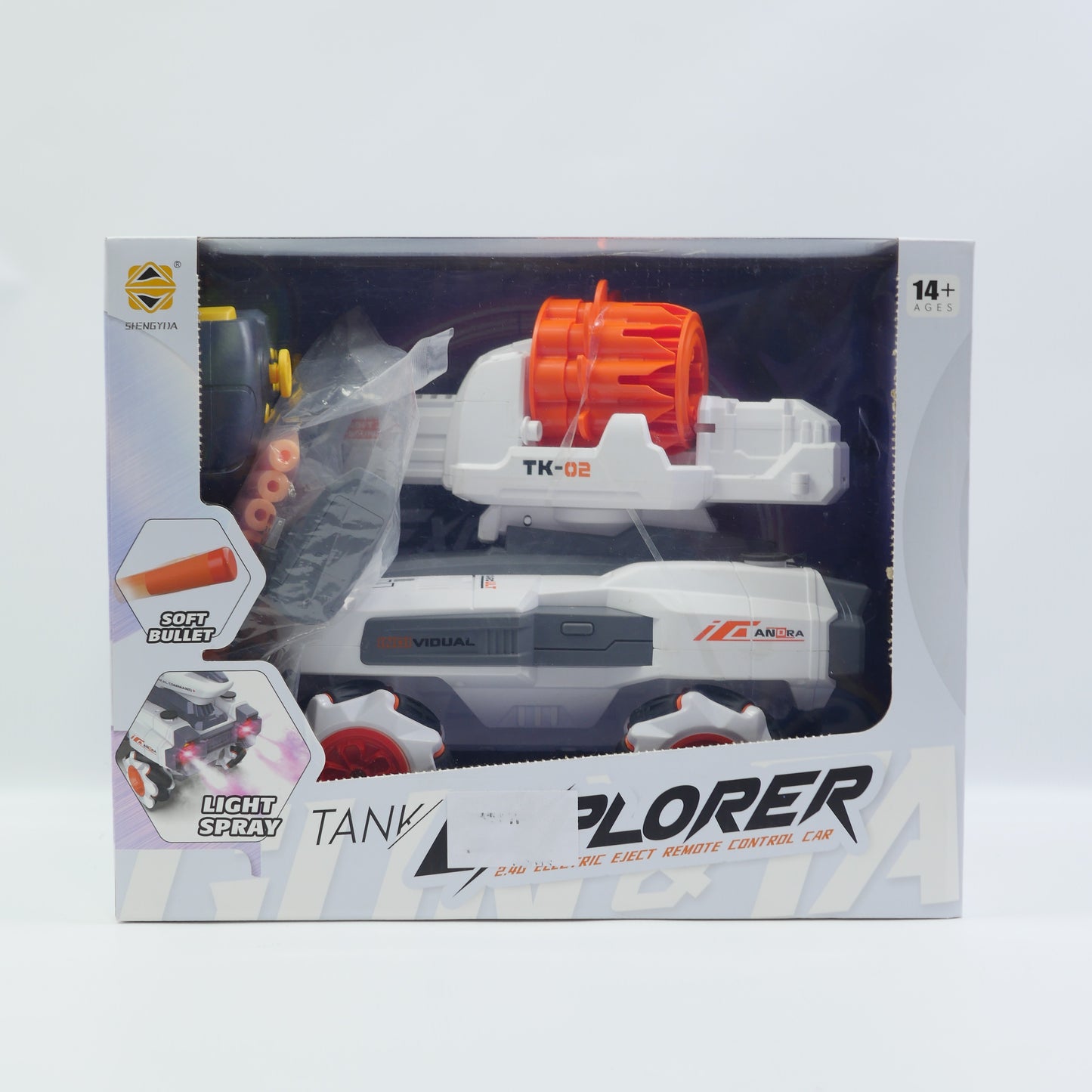 Remote Control Bullet Shooting Tank