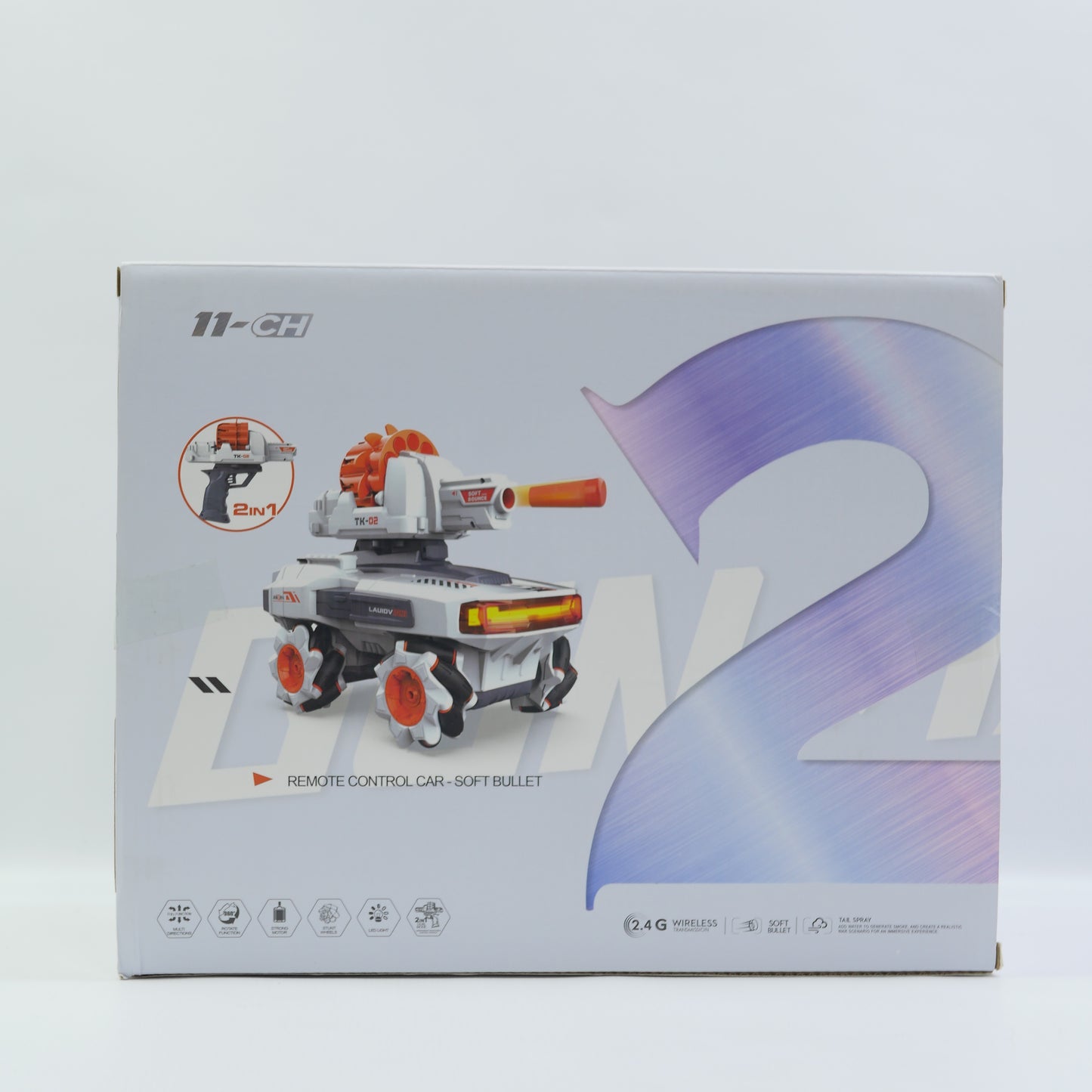 Remote Control Bullet Shooting Tank